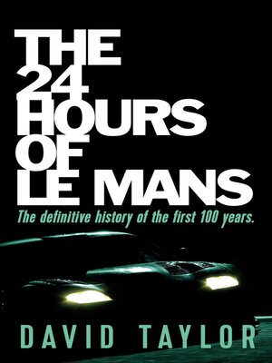 cover image of The 24 Hours of Le Mans